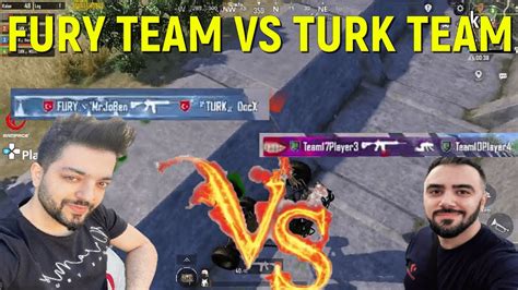 Fury Team Vs Turk Team K Tarafin G Z Nden Pubg Mobile Yayinci