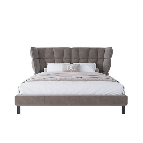 Кровать двуспальная 180х200 см Husk (бокс спринг) купить | интернет ...