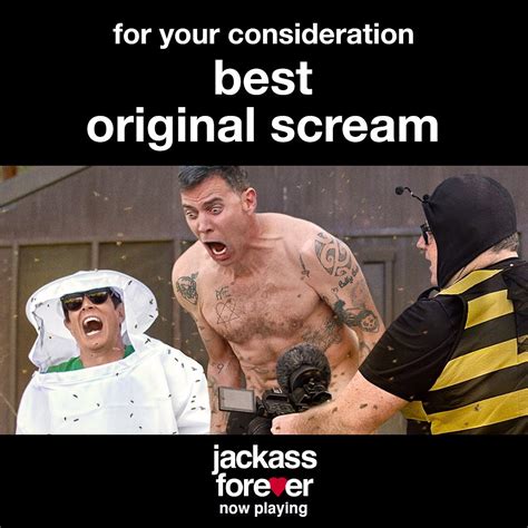 Jackass Forever For Your Consideration Best Original Scream Jackass Photo 44295092 Fanpop