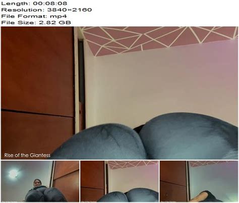 RISE OF THE GIANTESS So You Like My Giant Ass Do You Latina Giantess Gabriella K Crushing