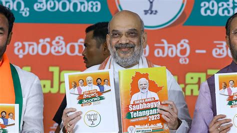 Amit Shah thanks Telangana for support even as BJP loses to Congress | Mint