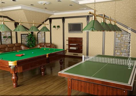 Оформление бильярдной комнаты на даче (74 фото) » НА ДАЧЕ ФОТО