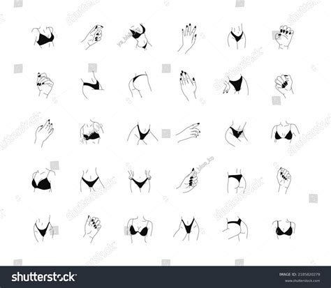Line Art 30 Naked Female Body Stock Vector Royalty Free 2185820279 Shutterstock
