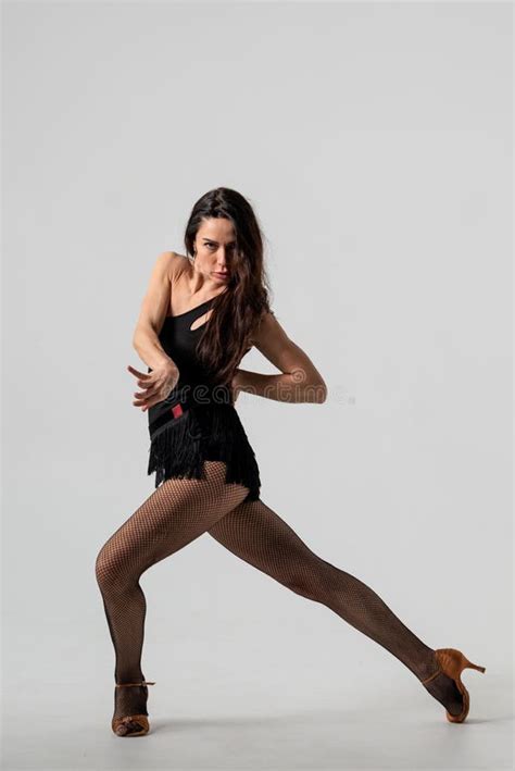 Passionate Latina Dancer In The Studio Stock Photo Image Of Body Disco