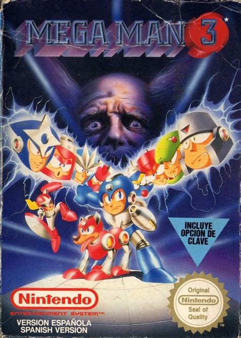 Mega Man 3 Cover Or Packaging Material Mobygames