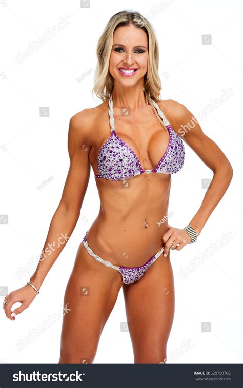 Female Fitness Model Bikini Stock Photo 520750768 Shutterstock