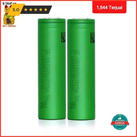 Jual Sony Vtc5A 18650 2600Mah 3.6V 35A Authentic 1000% Exclusive ...