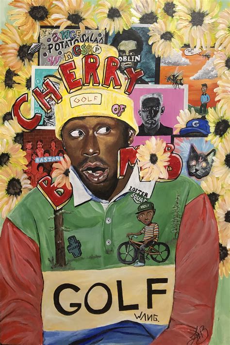 Tyler The Creator Concert Poster - Minimalist Poster Store