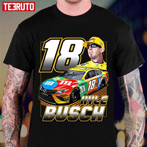 Kyle Busch Nascar Champion Number 18 Unisex Hoodie - Teeruto