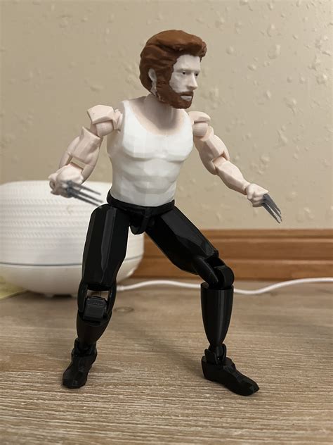 Wolverine action figure by Kaleb08 | Download free STL model