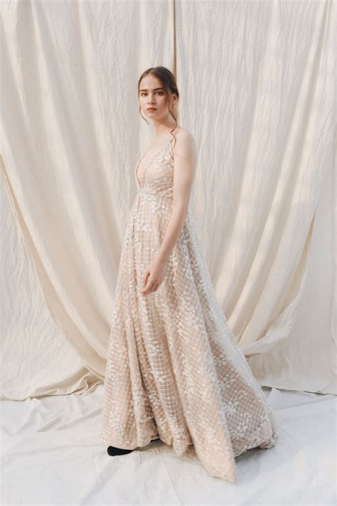Berta Nude Dress Espoir Studio Bridestory