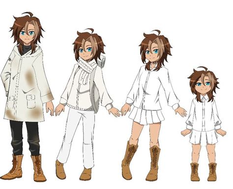 The Promised Neverland Oc Chica Anime Manga Personajes Animados