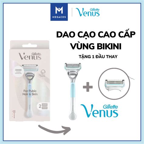 Mua Dao cạo vùng kín BIKINI GILLETTE Venus for pubic hair cao cấp giá