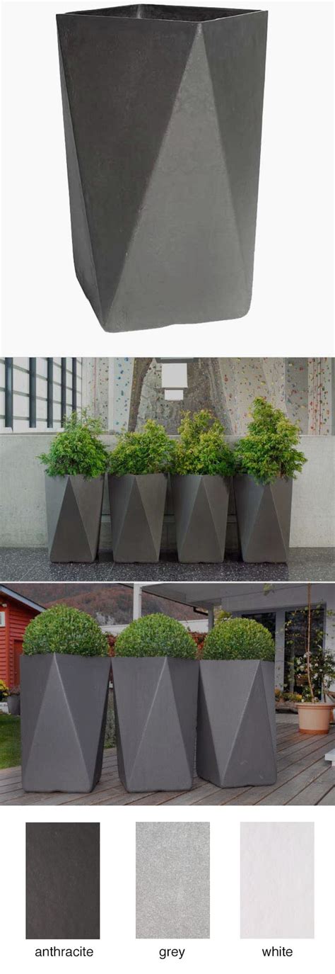 Martin Mostboeck: Arrow Contemporary Cubist Outdoor Planter | NOVA68 ...