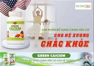 Vi N U Ng Olympian Labs Green Calcium B Sung Canxi H U C Cho B B U