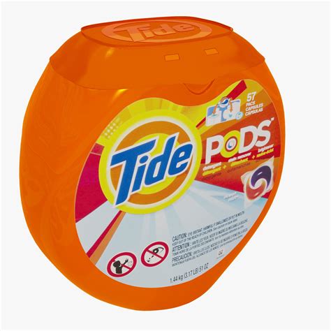Tide Detergent Pods 3D Model $39 - .max .3ds .prj .fbx .obj - Free3D