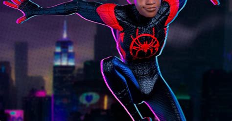 Miles Morales Leaps Into Action With New Iron Studios Statue