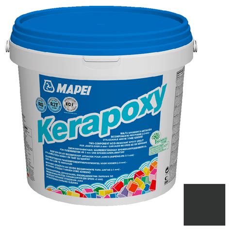 Затирка эпоксидная Mapei Kerapoxy №120 черная 10 кг купить по цене 25 ...