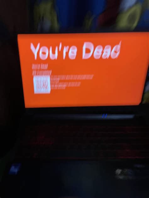 Youre Dead Screen Rcreepypasta