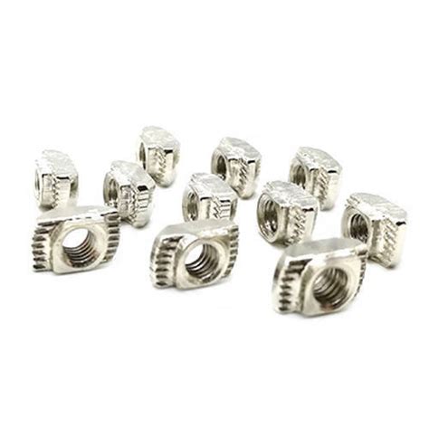 10x Гайка Т-подібна M4 для 6мм паза алюмінієвого профілю 20 серії m (ID ...