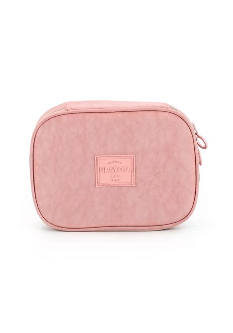 Estojo Escolar Comporta Canetas ou Lápis Nude Luxcel Fabrica da Alegria