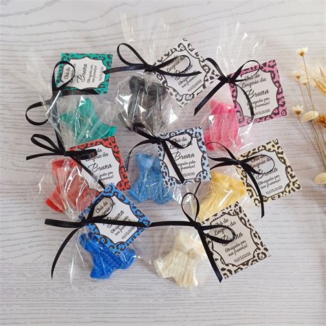 Lembrancinha Espartilho corpete de Biscuit Chá de Lingerie Elo