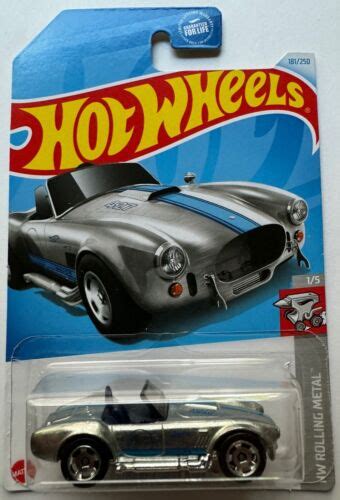 Hot Wheels Hw Rolling Metal Shelby Cobra Sc Ebay