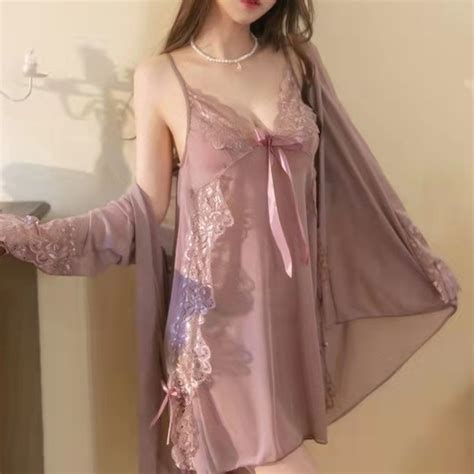 Jual Manja Girl Lingerie Sexy Wanita One Set Kimono Bigsize No Shopee Indonesia
