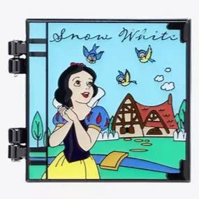 Snow White Hot Topic Princess Book Blind Box Loungefly Disney Pin