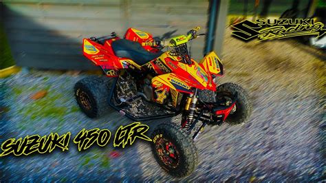 SUZUKI LTR 450 RACING : JE MODIFIE L'ESTHÉTIQUE DU QUAD !!! 🔥🔥🔥 - YouTube