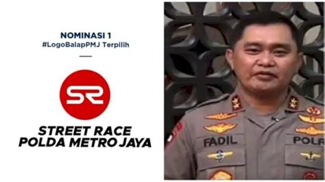 Begini Bentuk Desain Pemenang Sayembara Logo Street Race Polda Metro Jaya