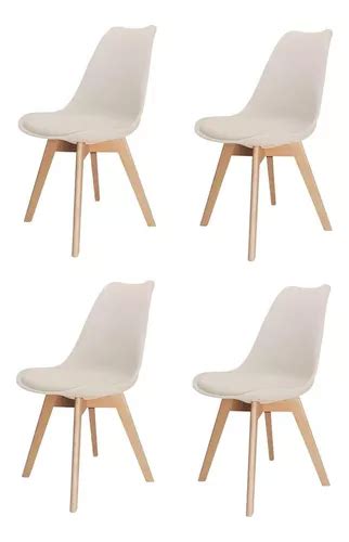 Cadeiras Saarinen Leda Base Wood Nude Seat Co Parcelamento Sem Juros