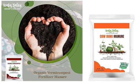 Leafy Tales Organic Vermicompost Fertilizer Manure For Plants Kg