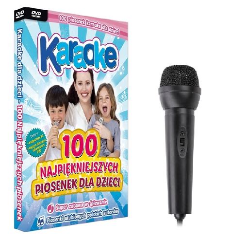 Piosenki Karaoke Dla Dzieci Wokale DVD Mikrofon 7623038810