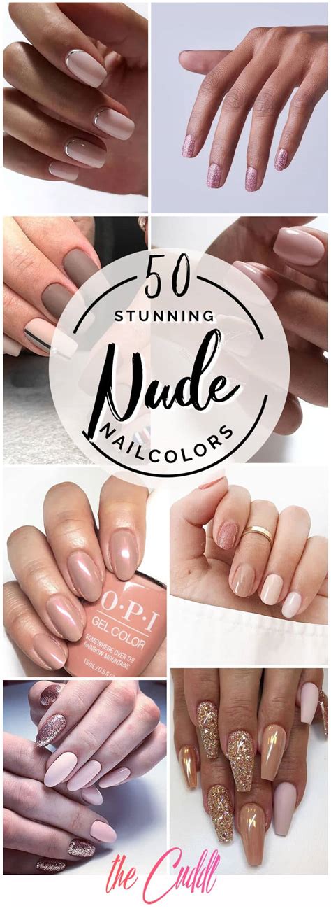 Creative Styles For Nude Nails Youll Love In