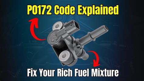 P0172 Code Explained: Fix Your Rich Fuel Mixture | - YouTube