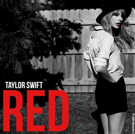 Taylor Swift Red Album Cover Edit by Claire Jaques | Taylor swift red ...