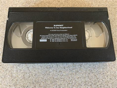 Slipknot Welcome To Our Neighborhood Vhs Live Footage