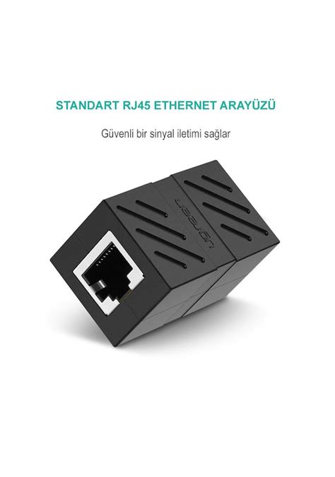 Ugreen RJ45 Cat6 Cat7 Cat8 Ethernet Kablo Birleştirme Uzatma Aparatı ...