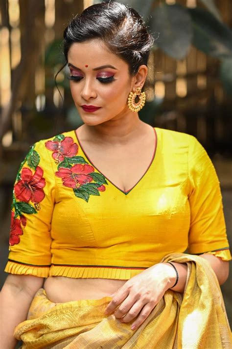 How To Style Your Saree With Piping Blouse Designs Front And Back In 2025