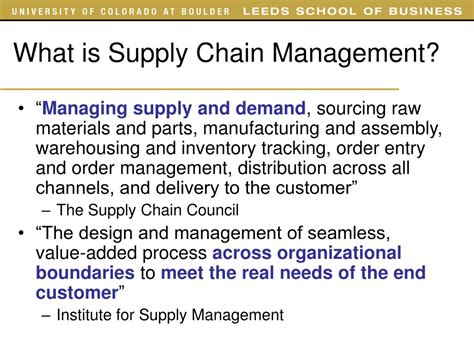 PPT - Supply Chain Management PowerPoint Presentation, free download ...