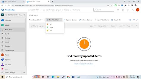 Azure Devops Portal Functionality change - Microsoft Q&A