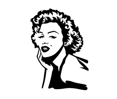 Marilyn Monroe Vinyl Decal Vinyl Sticker Bumper Sticker Etsy