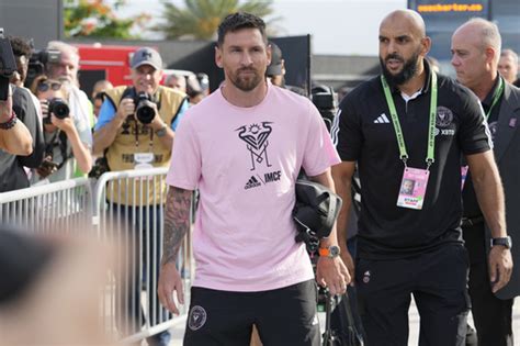 La Post Lionel Messi Set To Make His Inter Miami Debut In Leagues Cup Opener Against Cruz Azul