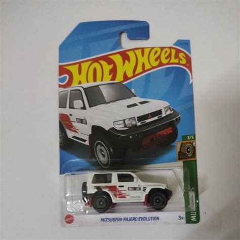 Hot Wheels Mitsubishi Pajero Evolution Rally Ralliart HW Mud Stud Offroad Mainline Series JDM