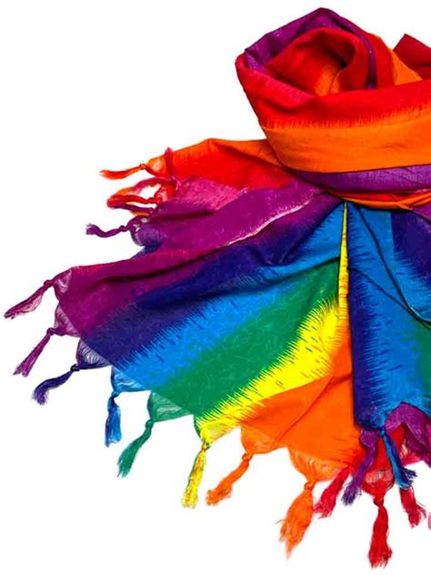 Gay Pride Regenbogen Sarong Und Viele Hankys Von Spexter