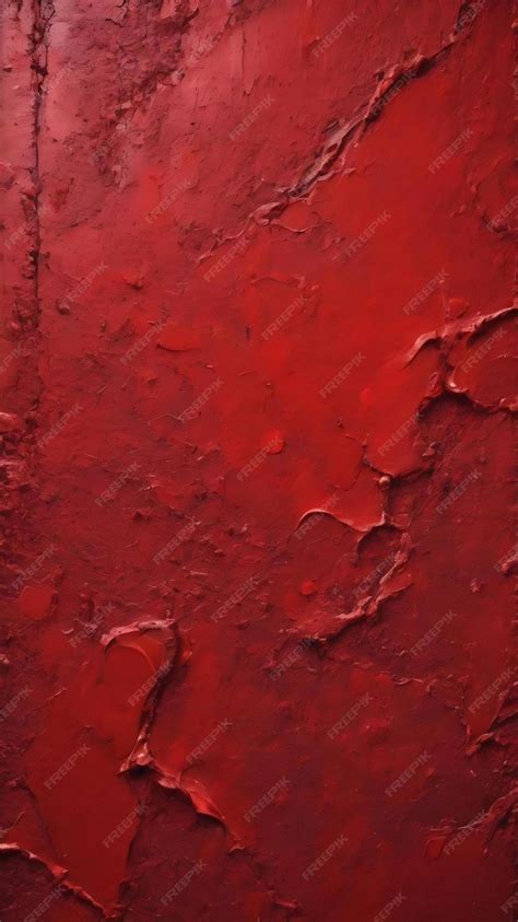 Абстрактная красная краска, текстура стены, фон, красная текстура, обои ...