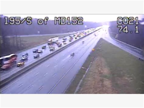 Crash On I 95 Slows Traffic Near Md 152 Bel Air Md Patch