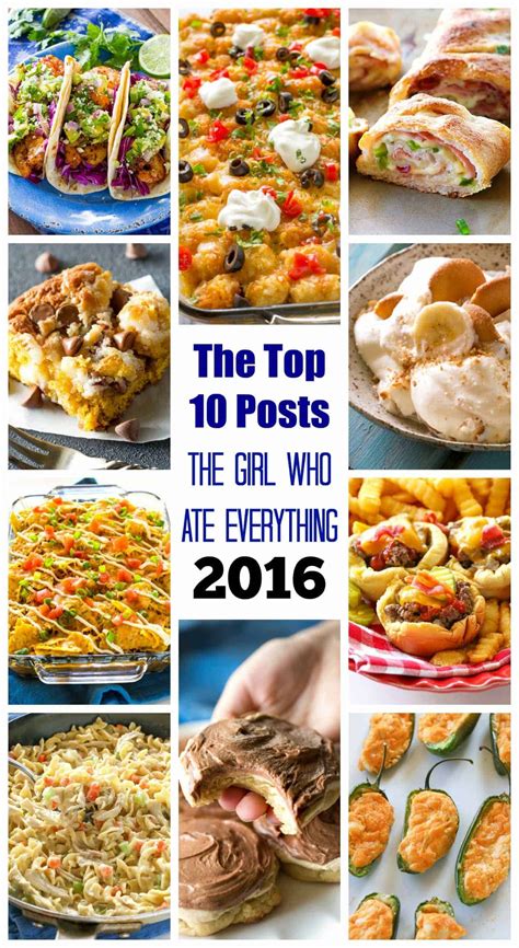 The Top 10 Posts Of 2016 The Girl Who Ate Everything Bloglovin