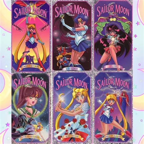 Sailor Moon Season One 6 Vhs Set 90s English Dub Buena Vista Vintage